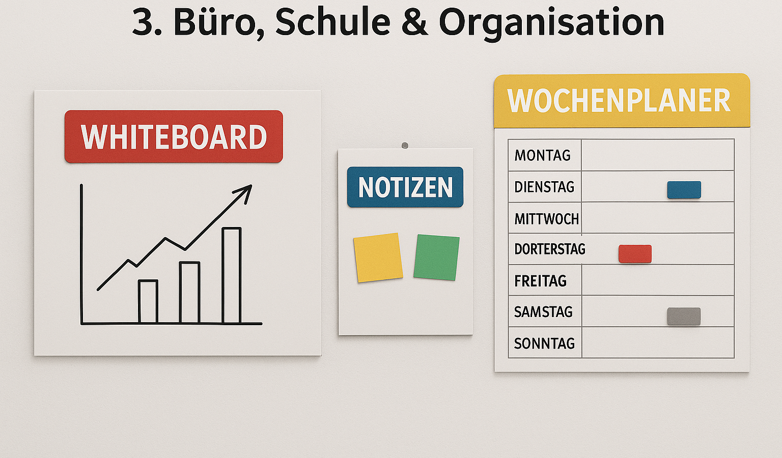 Magnetfolie fürs Büro